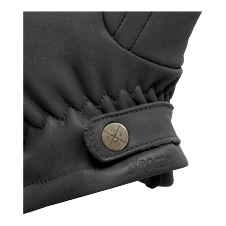 Rękawice miejskie BROGER ALASKA BLACK czarny