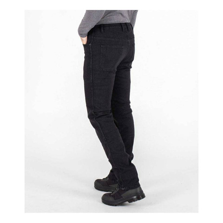 Jeansy motocyklowe KNOX RICHMOND MK3 BLACK czarny