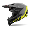 Kask cross AIROH WRAAAP RELOADED YELLOW MATT szary żółty