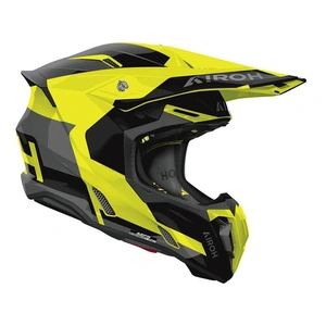 Kask cross AIROH TWIST 3 FANCY YELLOW GLOSS czarny szary żółty