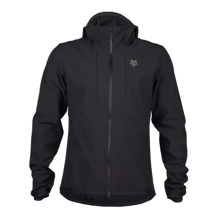 Kurtka przeciwdeszczowa FOX RANGER FIRE HOODIE BLACK czarny