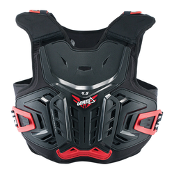 Buzer dziecięcy LEATT CHEST PROTECTOR 4.5 JUNIOR BLACK/RED czarny czerwony