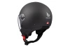 Kask otwarty MT STREET S SOLID MATT BLACK czarny mat