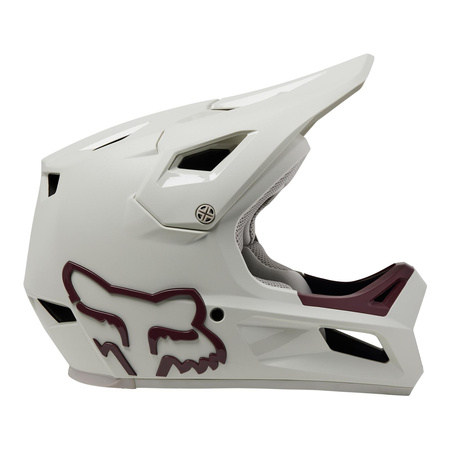 Kask rowerowy FOX RAMPAGE VINTAGE WHITE biały