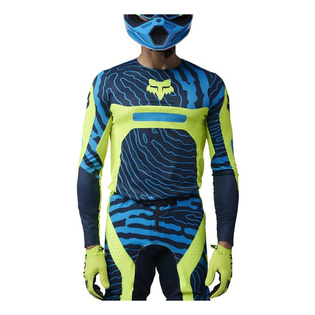 Bluza cross FOX FLEXAIR IMPRESSION FLUORESCENT YELLOW żółty fluo