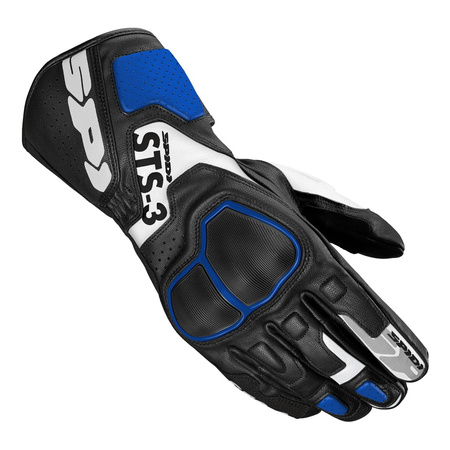 Rękawice sportowe SPIDI STS-3 BLACK/BLUE czarny niebieski