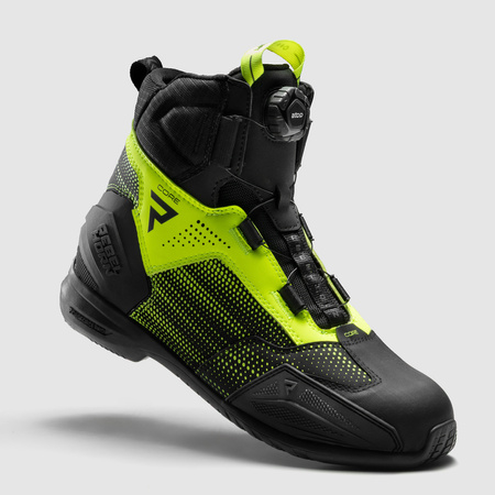 Buty krótkie REBELHORN CORE BLACK/FLUO YELLOW czarny żółty fluo