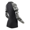 Koszulka termoaktywna damska REBELHORN FREEZE II LADY CAMO czarny szary
