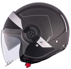 Kask otwarty MT VIALE SV S 68 UNIT MATT GREY szary czarny biały