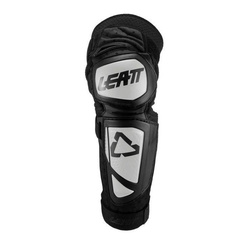Ochraniacz kolan dziecięce LEATT EXT JUNIOR WHITE/BLACK czarny biały