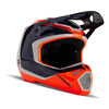 Kask cross FOX V1 NITRO FLUORESCENT ORANGE pomarańczowy fluo granatowy