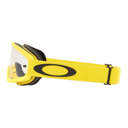Gogle motocyklowe OAKLEY O FRAME 2.0 PRO XS MX MOTO YELLOW CLEAR żółty