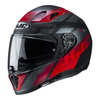 Kask integralny HJC I70 REDEN BLACK/RED czerwony srebrny czarny