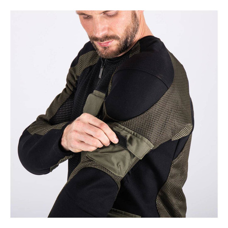 Kurtka tekstylna KNOX URBANE PRO UTILITY MK3 OLIVE zielony