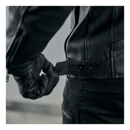 Kurtka skórzana REBELHORN IMPALA BLACK czarny