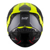 Kask integralny MT THUNDER 4 R SV WIND TUNNEL B3 MATT czarny szary żółty fluo