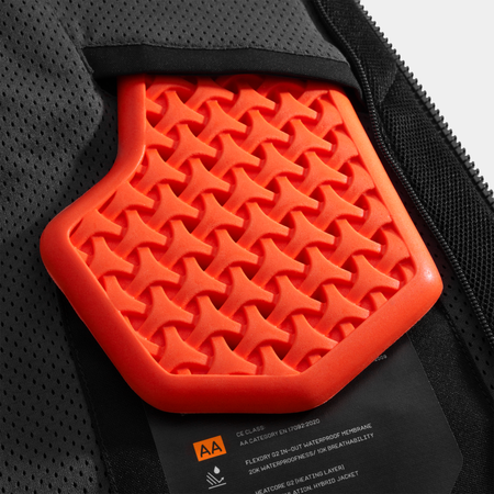 Kurtka tekstylna SHIMA HERO 3.0 G2 GREY/FLUO szary żółty fluo czarny