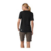 Koszulka rowerowa damska FOX LADY RANGER WORDMARK BLACK czarny