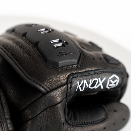 Rękawice miejskie KNOX ORSA LEATHER MK3 BLACK czarny