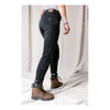 Jeansy motocyklowe damskie BROGER FLORIDA WASHED BLACK czarny