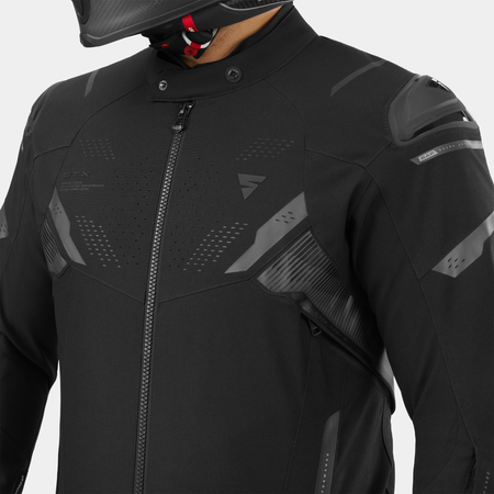 Kurtka tekstylna SHIMA STX G2 BLACK czarny