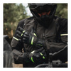 Rękawice szosowo-turystyczne REBELHORN RANGE BLACK/ANTHRACITE/FLUO YELLOW czarny szary żółty fluo