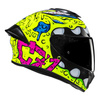 Kask integralny HJC C71 SQUEEZE YELLOW/PINK żółty fluo różowy niebieski czarny