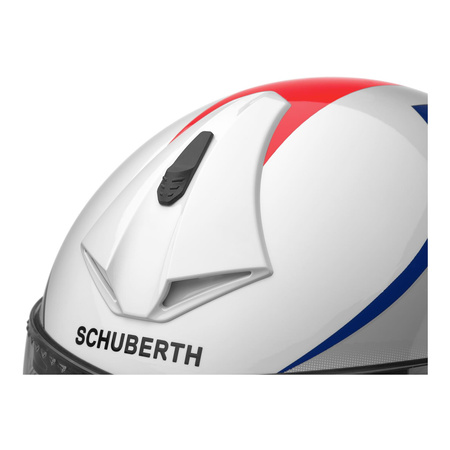Kask szczękowy SCHUBERTH C3 PRO ECE SESTANTE BLUE biały szary niebieski
