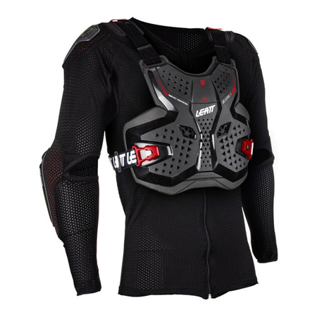 Ochraniacz ciała dziecięca LEATT BODY PROTECTOR 3.5 JUNIOR BLACK/RED czarny czerwony