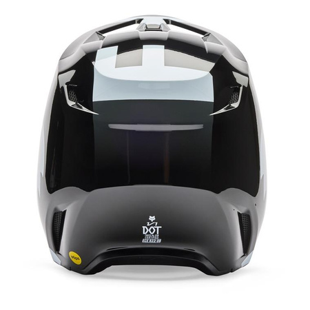 Kask cross FOX V1 SHIELD BLACK czarny