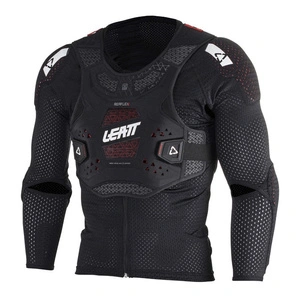 Koszulka z ochraniaczami LEATT REAFLEX BLACK czarny