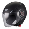 Kask otwarty AXXIS METRO S SOLID V2 A1 MATT BLACK czarny mat