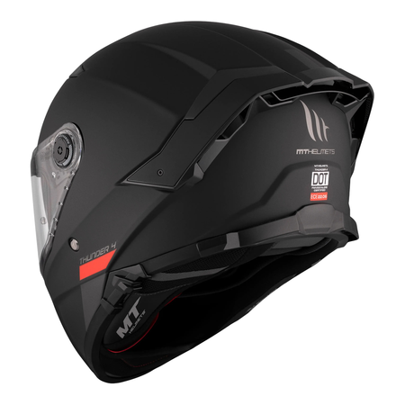 Kask integralny MT THUNDER 4 SV SOLID MATT BLACK czarny mat