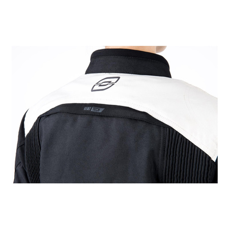 Kurtka tekstylna damska OZONE DELTA IV LADY BLACK/LIGHT GREY czarny szary