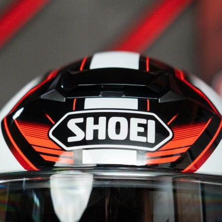 Kask szczękowy SHOEI NEOTEC 3 GRASP TC-5 czarny biały czerwony