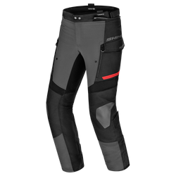 Spodnie tekstylne SHIMA DUNE RED czarny szary czerwony