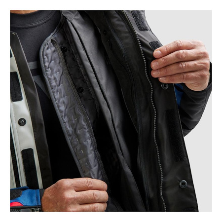 Kurtka tekstylna REBELHORN CUBBY V BLUE/GREY/RED niebieski szary czerwony czarny