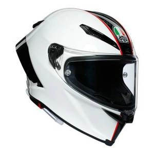 Kask integralny AGV PISTA GP RR SCUDERIA biały czerwony czarny
