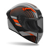 Kask integralny AIROH CONNOR ACHIVE ORANGE MATT pomarańczowy szary czarny