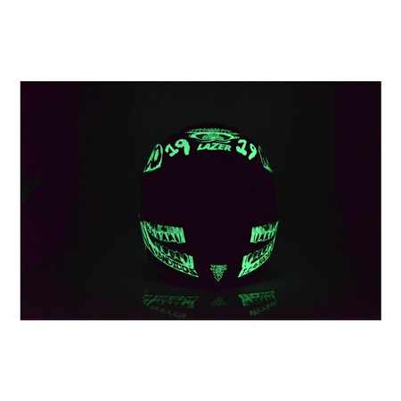 Kask integralny LAZER RAFALE MEXICANA BLACK/FLUO czarny biały