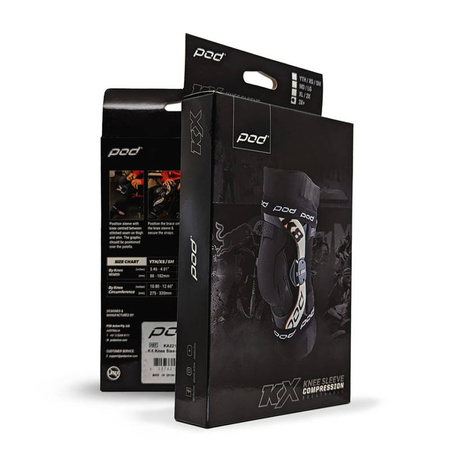 Getry do ortez POD KX BLACK czarny