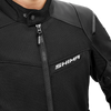 Kurtka tekstylna SHIMA RUSH 2.0 VENTED BLACK czarny
