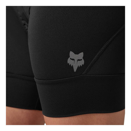 Spodenki rowerowe damskie FOX LADY TECBASE LITE LINER BLACK czarny