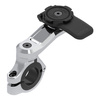 Podstawa QUAD LOCK PRO montowana na kierownicy CHROME srebrny
