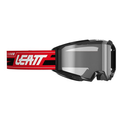 Gogle motocyklowe LEATT VIZION 3.5 IRIZ 35 VLT RED SILVER czerwony