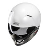 Kask otwarty z wpinaną szczęką HJC I20N SOLID PEARL WHITE biały