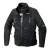 Kurtka tekstylna SPIDI 4 SEASON EVO DARK GREEN/BLACK czarny zielony