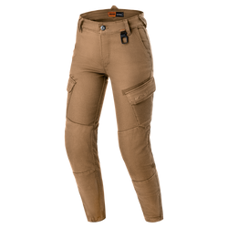 Jeansy motocyklowe damskie SHIMA RECON LADY SAND beżowy