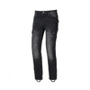 Jeansy motocyklowe SECA BADLANDS DYNEEMA BLACK czarny