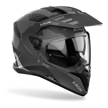 Kask integralny AIROH BANDIT COLOR DARK GREY GLOSS szary